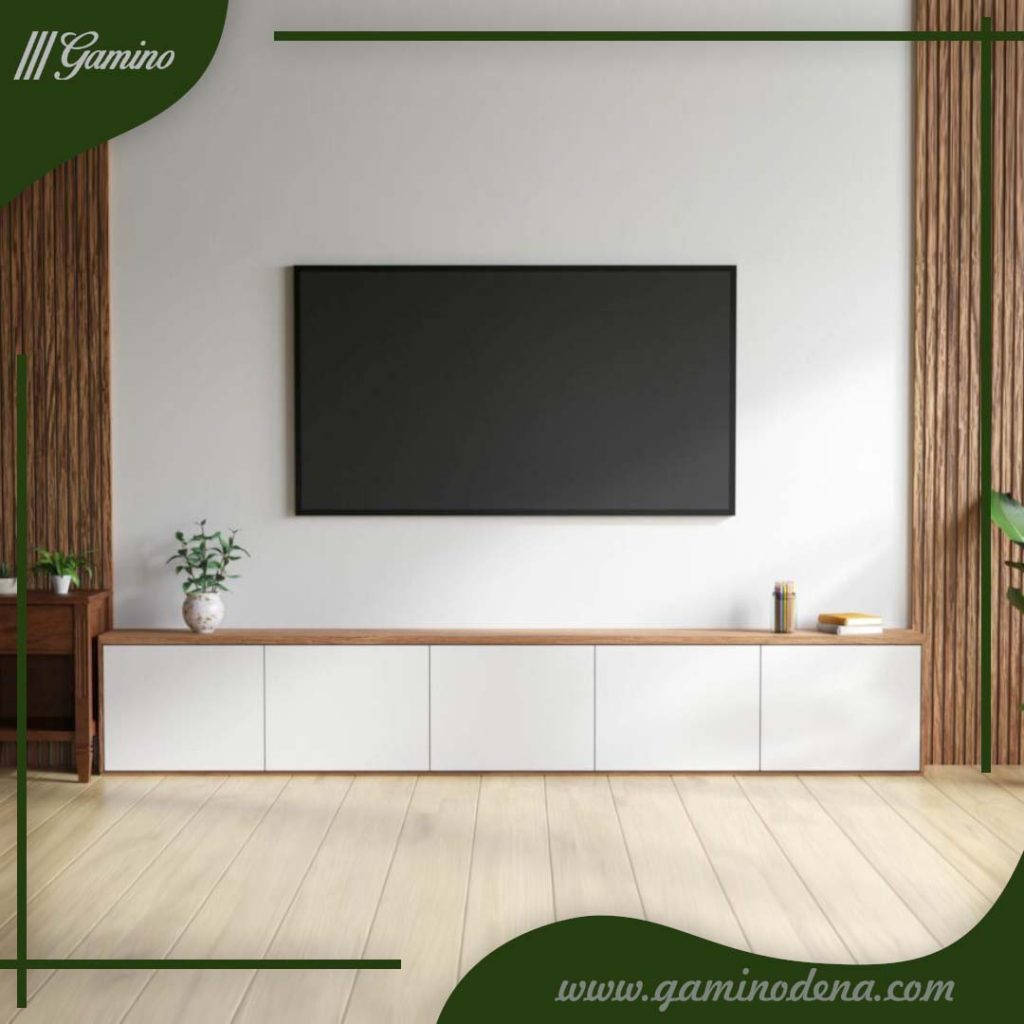 راهنمای تزیین دکور پشت تلویزیون با ایده‌های خلاقانه