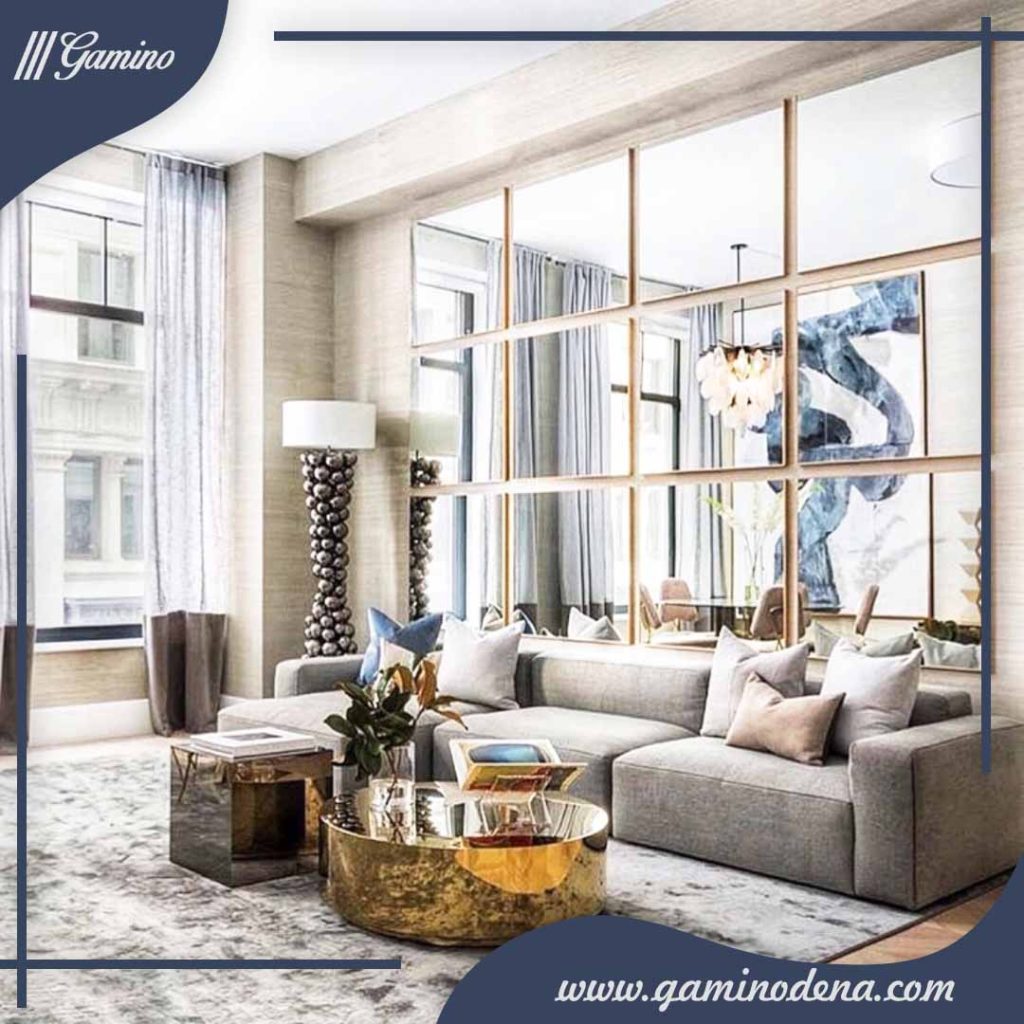 راز هایی برای بزرگتر نشان دادن پذیرایی کوچک