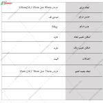 دراور 4 کشو شمیم