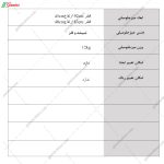 میز جلو مبلی یکتا