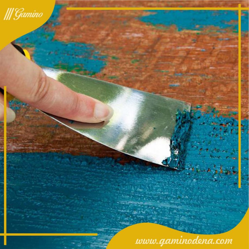 سوزاندن رنگ چوب