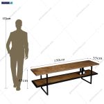 میز تلویزیون آسپاد