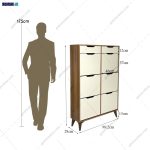 جا کفشی مدرن، جا کفشی جدید، ساخته شده در مجموعه گامینو