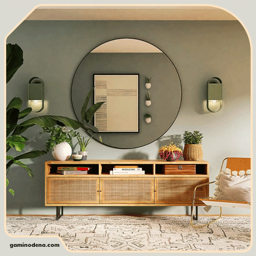 تزئین اصولی میز کنسول با ساده ترین لوازم