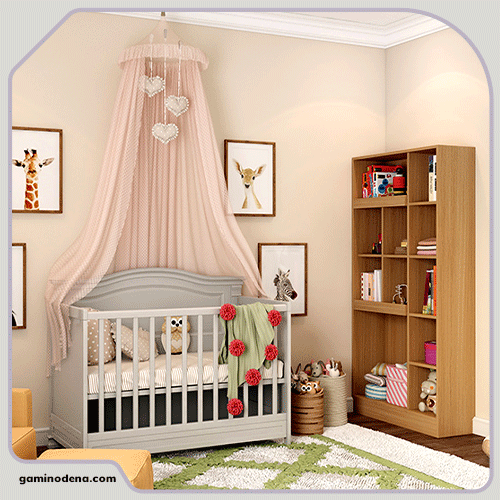 دکوراسیون اتاق خواب کودک، ساخته شده در مجموعه گامی نو