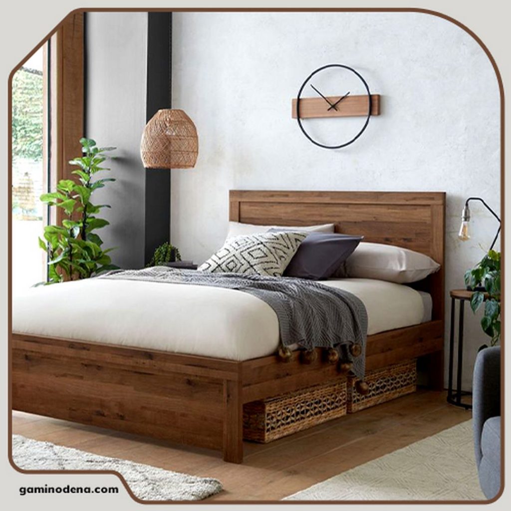 تخت خواب دو نفره اسپرت، تخت خواب مدرن، تخت خواب جدید، ساخته شده در مجموعه گامینو