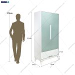 خرید کمد لباس، طرح کمد لباس، ساخته شده در مجموعه گامینو