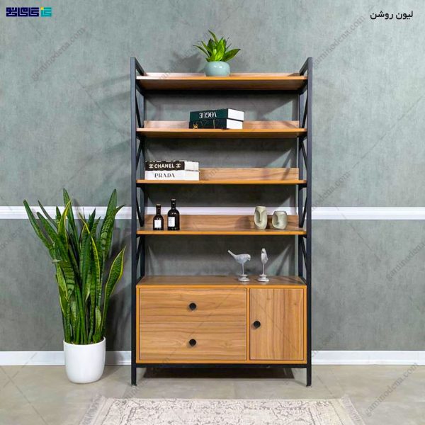 کمد کتابخانه، شلف کتابخانه، ساخته شده در مجموعه گامی نو