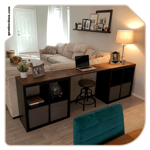 میز تحریر مینیمال، میز تحریر ام دی اف، میز تحریر فلزی، میز کنسول، کنسول چوبی، ساخته شده در مجموعه گامی نو