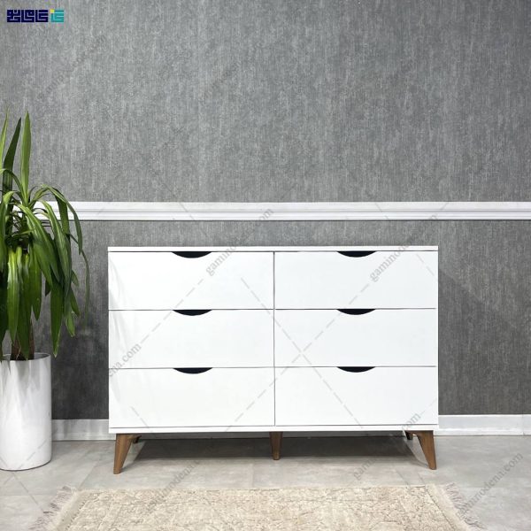 میز کنسول سفید، کنسول دراور بارمان