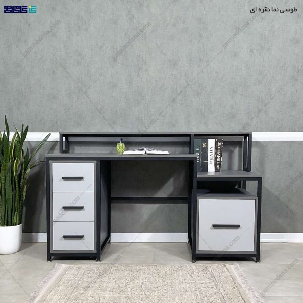 میز تحریر مینیمال، میز تحریر ام دی اف، میز تحریر فلزی، میز تحریر سبلان، میز تحریر خاص تولید شده گامی نو