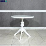 میز گرد دو نفره تنها بابونه