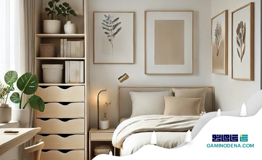 10 ایده کاربردی برای طراحی دکوراسیون اتاق خواب 9 متری
