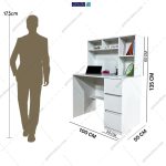 میز تحریر کتابخانه دار سانا