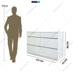 ابعاد کنسول دراور سانا