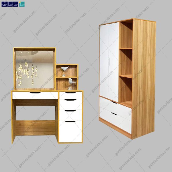 ست کمد و میز آرایش شیک و ساده سورن