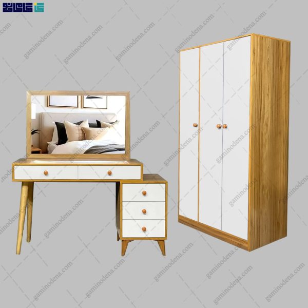 ست کمد و میز آرایش آپارتمانی مایسا