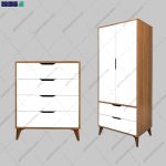 ست کمد و دراور آپارتمانی آلوا