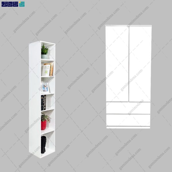 ست کمد و کتابخانه مدرن سانیل