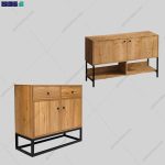 ست کنسول و جاکفشی پایه فلزی تانیا