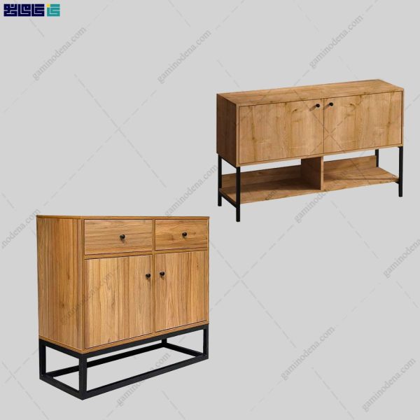 ست کنسول و جاکفشی پایه فلزی تانیا