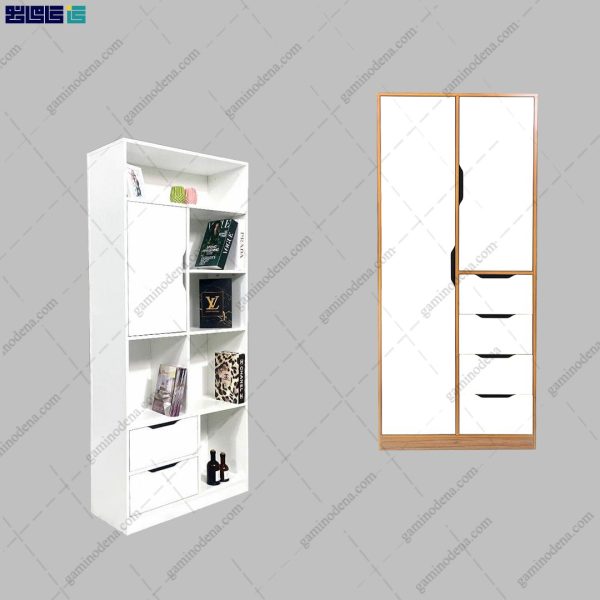 ست کمد و کتابخانه مدرن اسفند