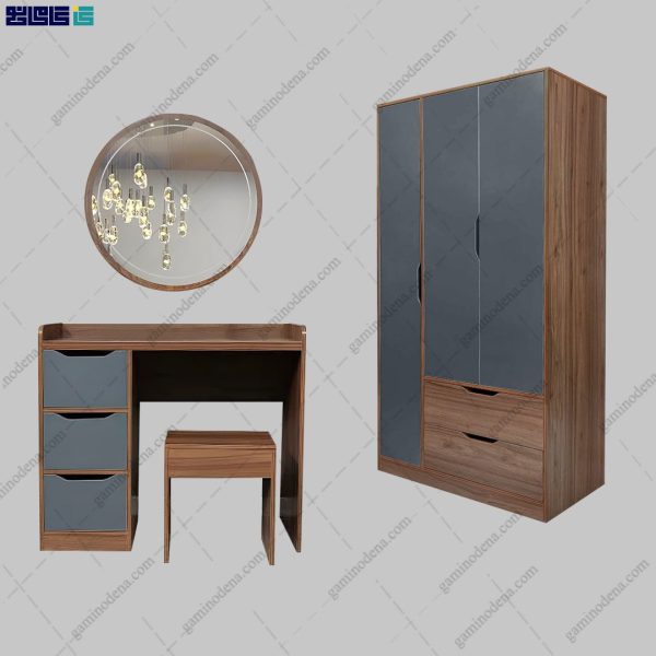 ست کمد و میز آرایش آپارتمانی آنیدا