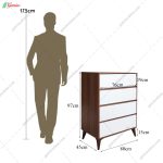 ست دراور و آینه مدرن ساغر