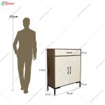 ست کنسول و جاکفشی مدرن نور