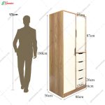 ست کمد و میز تحریر آپارتمانی ساناز