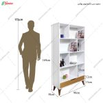 ست میز تحریر و کتابخانه مدرن آلوا