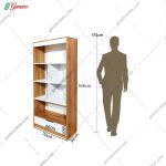 ست میز تحریر و کتابخانه مدرن کلاره