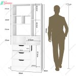 ست کمد و کتابخانه کشویی آلاله