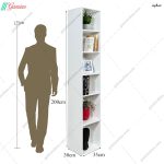 ست میز تحریر و کتابخانه آپارتمانی لیام