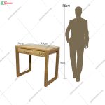 ست میز تحریر و کتابخانه آپارتمانی لیام