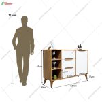 ست کنسول و جاکفشی آپارتمانی بلور