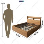 سرویس خواب دو نفره اسپرت ناردیک گامی نو