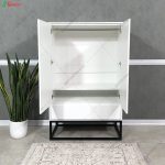 ست کمد و میز آرایش پایه فلزی حافظ