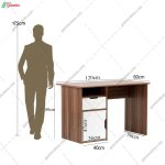 ست میز تحریر و میز آرایش اسپرت تک - Image 4