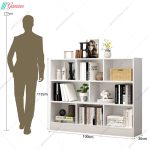 ست میز تحریر و کتابخانه کشودار آیلا