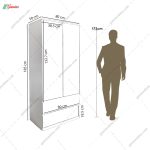 ست کمد و دراور ایکیا دیلا