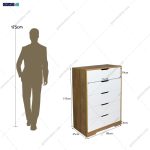 ست کمد و دراور مدرن سامین