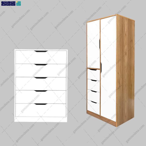 ست کمد و دراور کشودار آدرینا