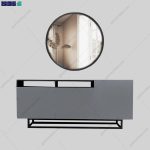 ست کنسول و آینه پایه فلز نهال