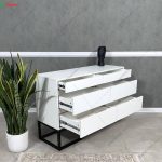 ست کمد و میز آرایش پایه فلزی حافظ