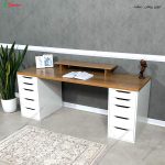 ست میز تحریر و کتابخانه مدرن کلاره