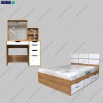 ست تخت خواب و میز آرایش مدرن سورن