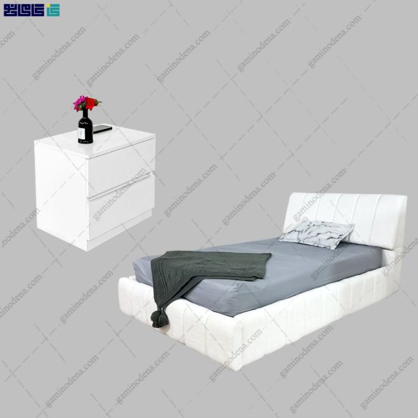 ست تخت خواب و پاتختی مدرن سانا