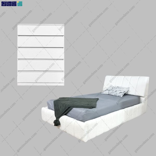 ست تخت خواب و دراور مدرن سانا