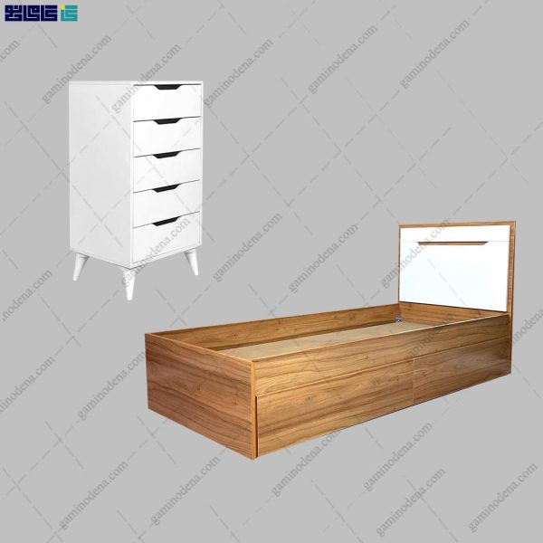 ست تخت خواب و دراور آپارتمانی ارشیا